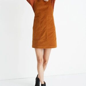 Madewell Velveteen Jumper Dress